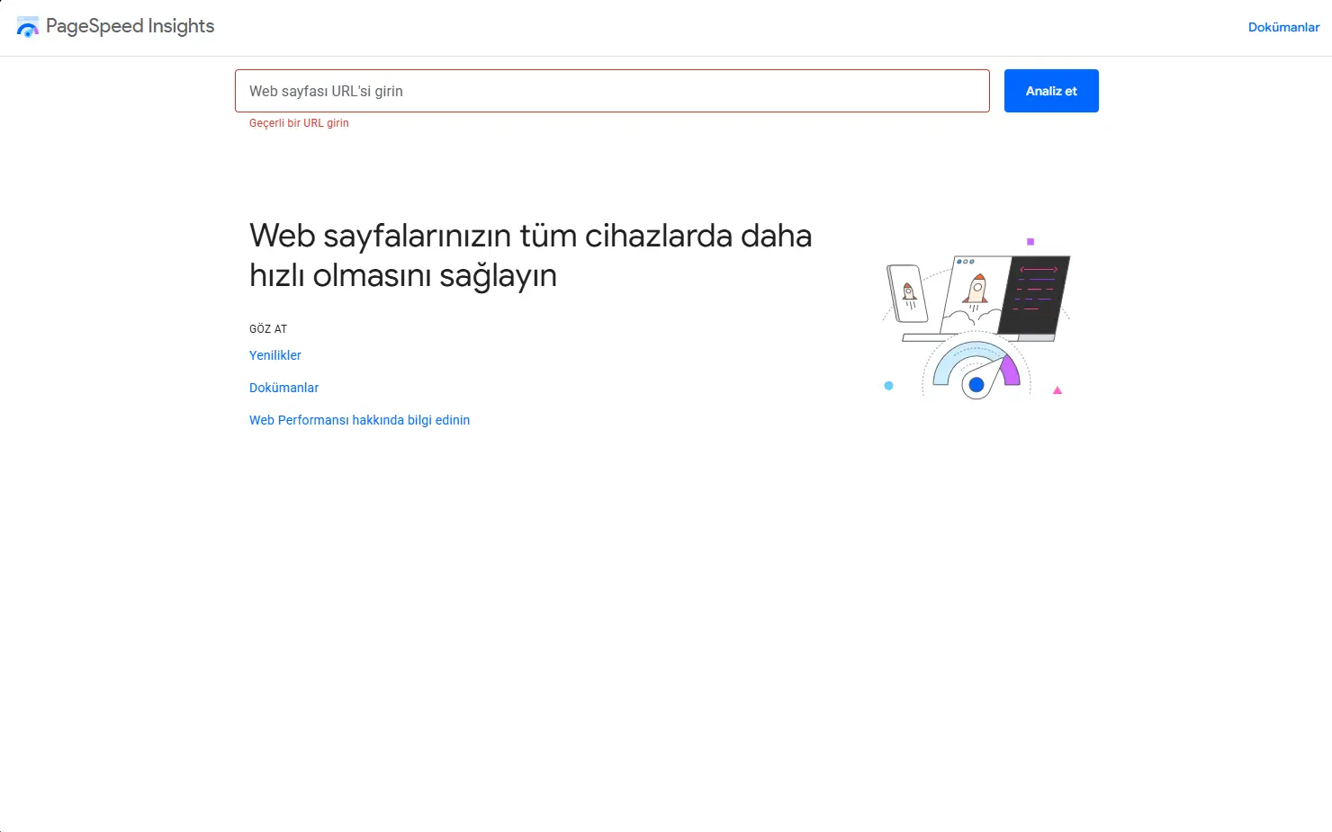 Web Sitesi Hız Testi Nasıl Yapılır En İyi 8 Test Aracı Google Page Speed Insights