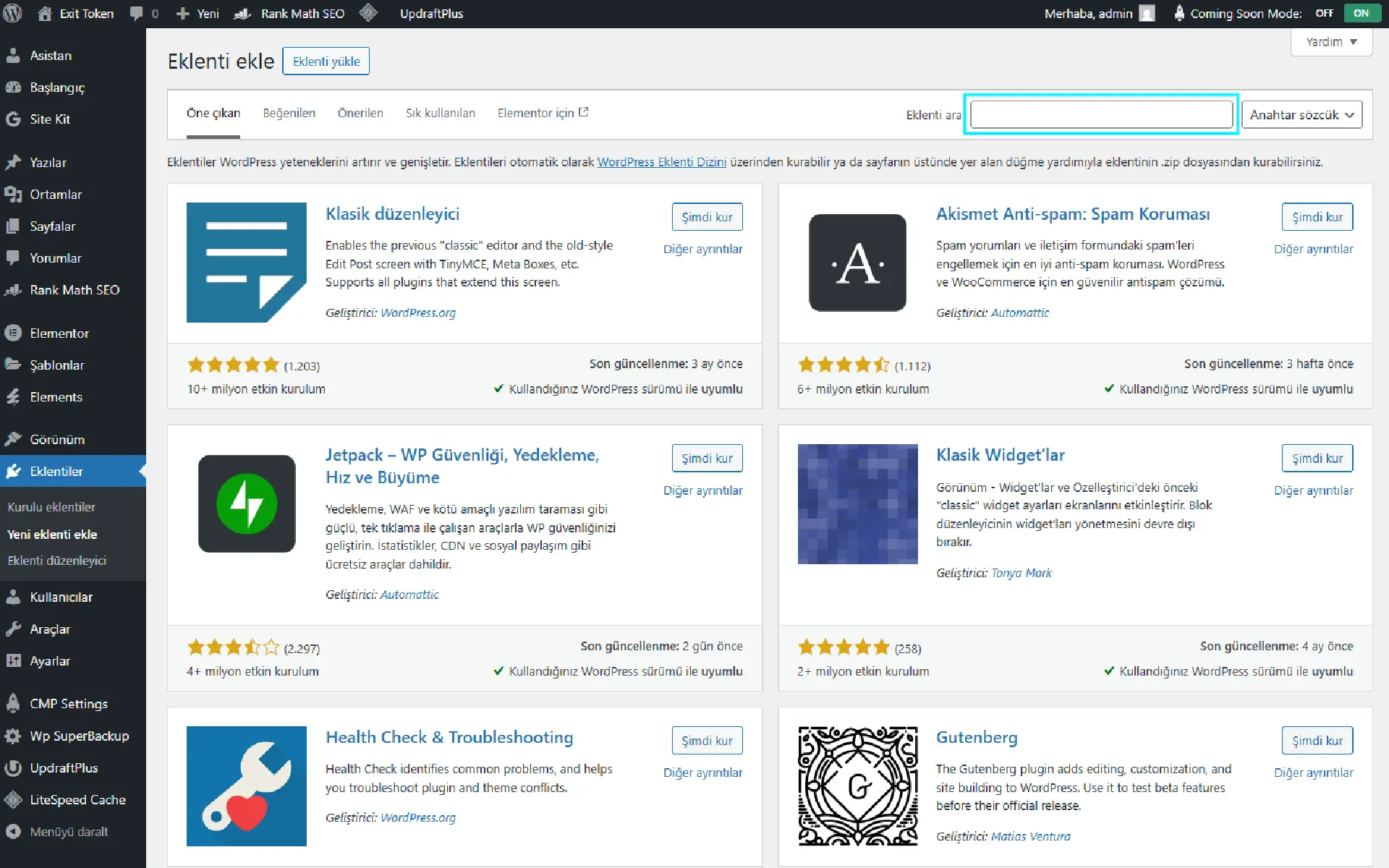 WordPress Eklentisi Nasıl Kurulur Adım Adım Rehber 2