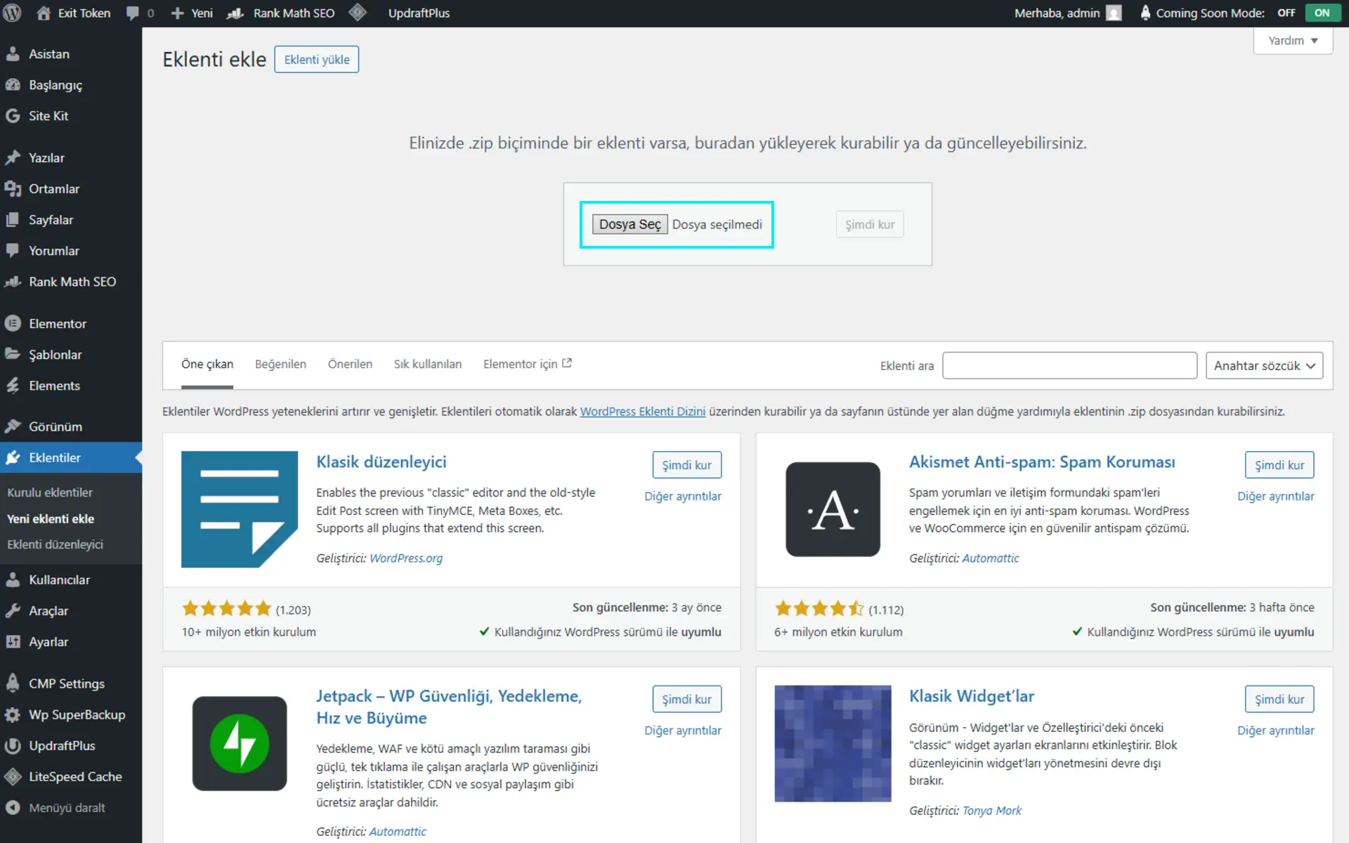 WordPress Eklentisi Nasıl Kurulur Adım Adım Rehber 5